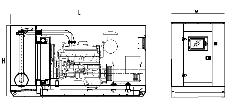 Cummins series Diesel Generator