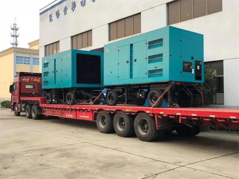Two Silent Mobile Power Stations Shipped